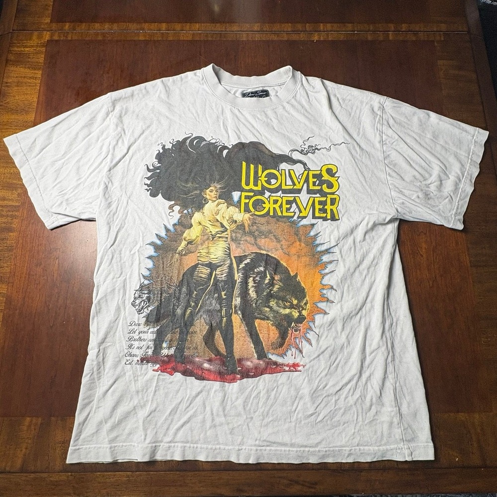 Darc Sport Wolves Forever Premium Vintage Collection T-Shirt Large 40/1000